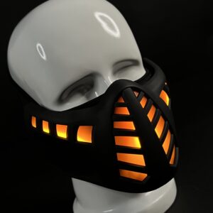 Cyber Led Half Mask
