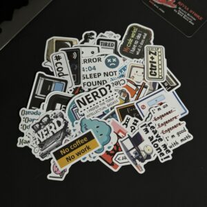 Computer Phrases - (Stickers Pack Set)