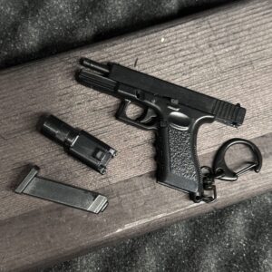 Glock 17 / BLK Keychain