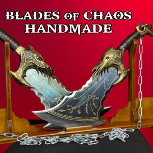 Blades of Chaos (HANDMADE) - High Manganese Steel / God Of War