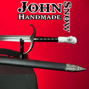 JOHN SNOW sword - HANDMADE (folded 1095 steel) / Game of Thrones