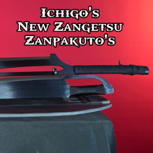 ICHIGO ZANGETSU ZANPAKUTO's SWORD (SET) - Bleach
