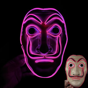 Neon Mask - N35 / La Casa De Papel