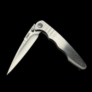 CRKT Pocket Knife / SILVER - (Made In China)