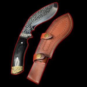 RECURVE Hunting Knife - 440A Stainless Steel