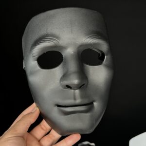 ANONYMOUS Plastic Mask / BLACK