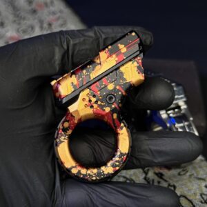 EDC GADGET SPINNER GUN (STAINLESS COLORFUL)