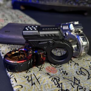 EDC SPINNER GADGET GUN (SILVER)