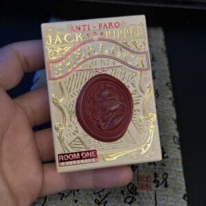 JACK THE RIPPER & SHERLOCK HOLMES - 1 DECK PLAYING CARDS / (SKEWER EDITION)