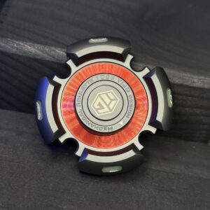 SPECIAL DESIGN Premium Spinner / RED ACCENT - Glowy