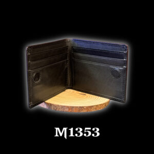 M1353 PREMIUM LEATHER WALLET / BLACk