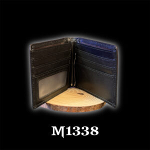M1338 PREMIUM LEATHER WALLET / BLACK