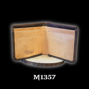 M1357 PREMIUM LEATHER WALLET / COFFEE