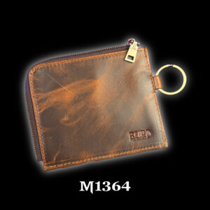 M1364 PREMIUM LEATHER WALLET / COFFEE