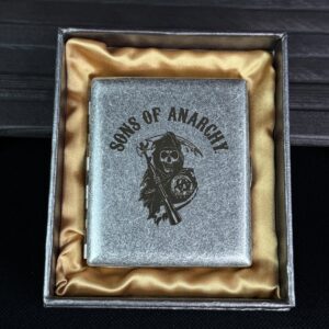 Premium Quality BRASS Cigarette Case / SONS OF ANARCHY