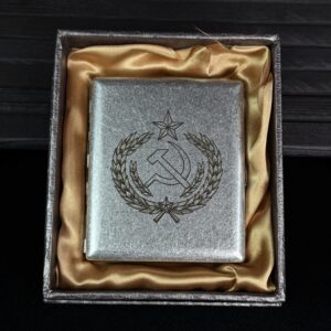 Premium Quality BRASS Cigarette Case / SOVIET UNION