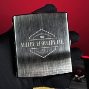 Premium Quality STAINLESS STEEL Cigarette Case / THOMAS SHELBY - PEAKY BLINDERS