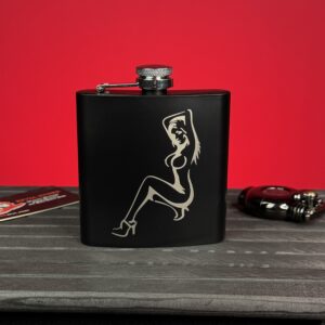Premium Quality Stainless Steel Flask / SEXY GIRL