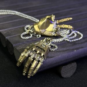 PREMIUM QUALITY MECHANICAL COPPER HAND / LEFT / BRONZE