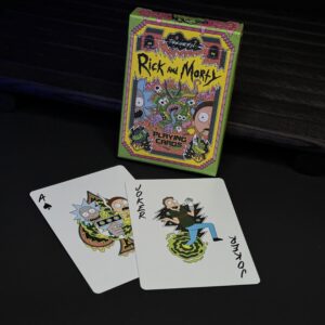 RICK AND MORTY PREMIUM PLAYING CARDS (1 DECK)