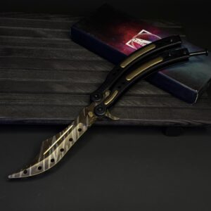 PREMIUM CSGO BUTTERFLY - YELLOW