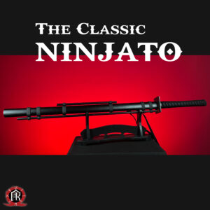 PREMIUM QUALITY NINJATO - 1045 CARBON STEEL ( BLACK EDITION)