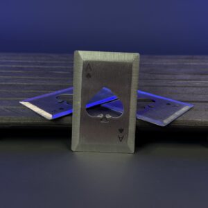 SILVER ACE CARD (BOTTLE OPENER)