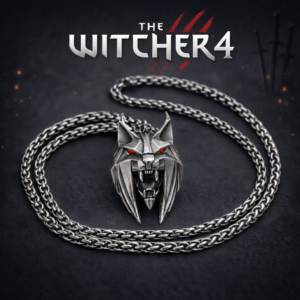 THE WITCHER IV GAMEPLAY NECKLACE ( LIMITED EDITION ) - ANTIQUE EDITION