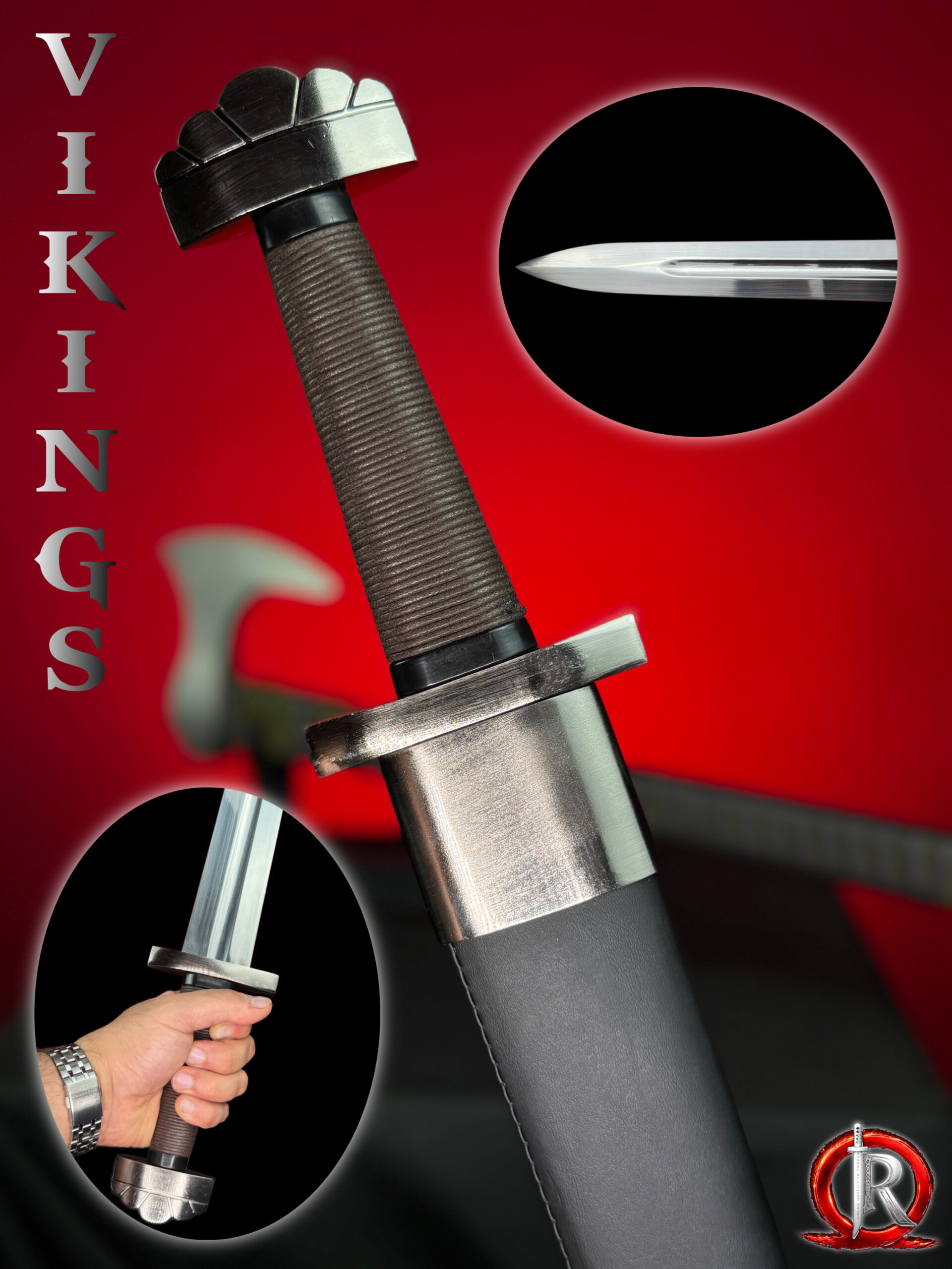 PREMIUM CLASSIC VIKINGS SWORD