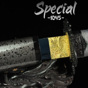 PREMIUM CLASSIC GREY KATANA - 1045 CARBON STEEL (SHARP)