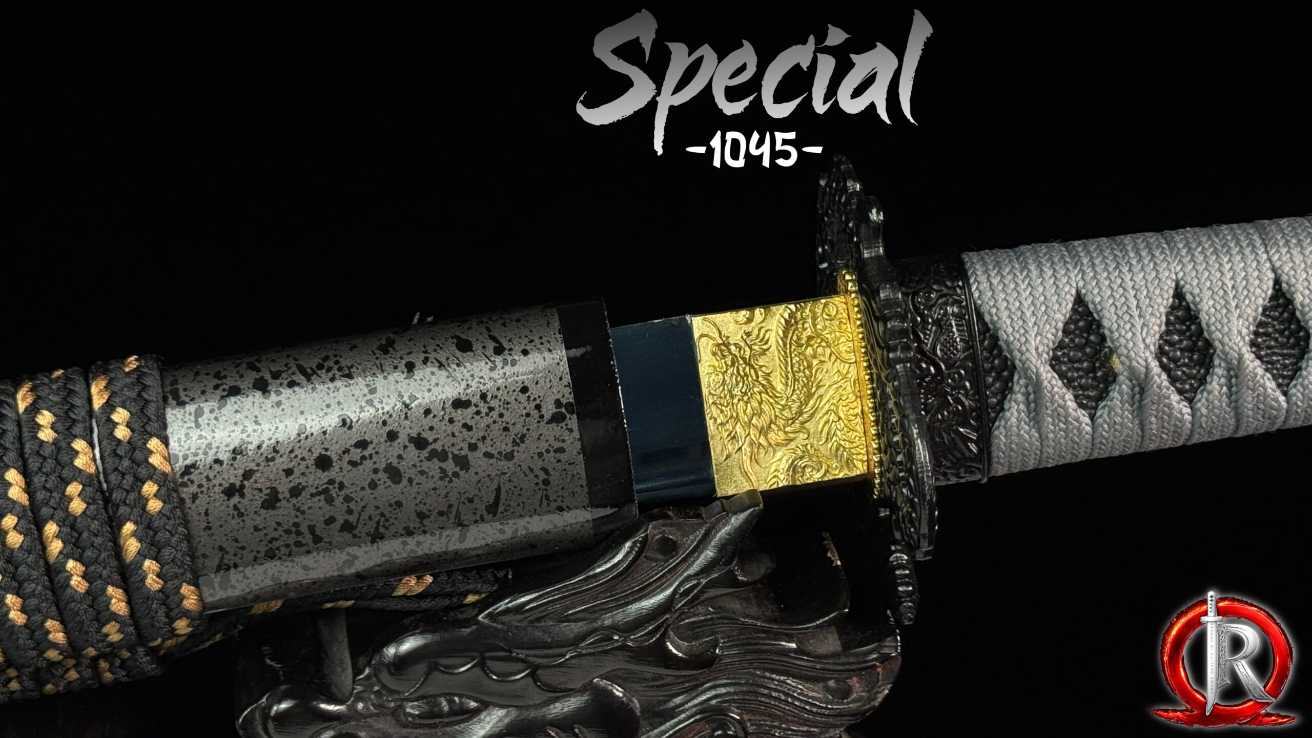 PREMIUM CLASSIC GREY KATANA - 1045 CARBON STEEL (SHARP)