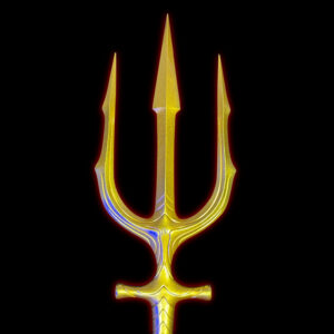 POSEIDON'S GOLD TRIDENT - AQUA MAN