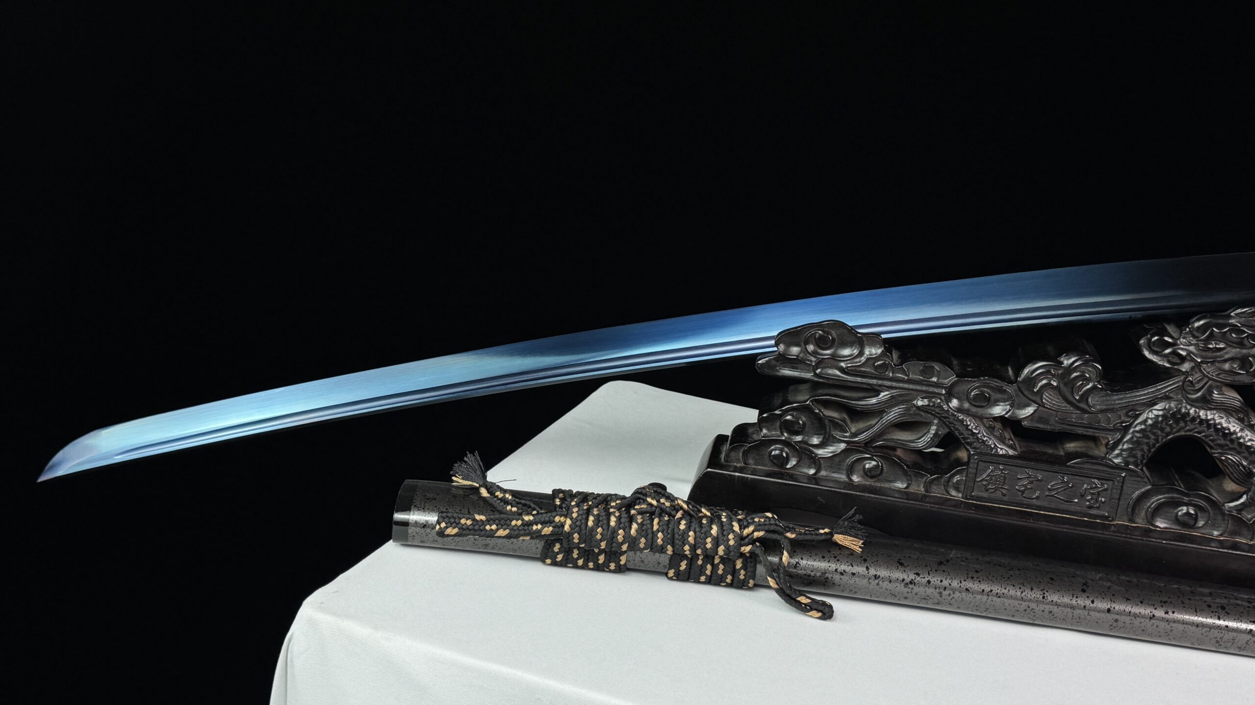 PREMIUM CLASSIC GREY KATANA - 1045 CARBON STEEL (SHARP) - Image 8