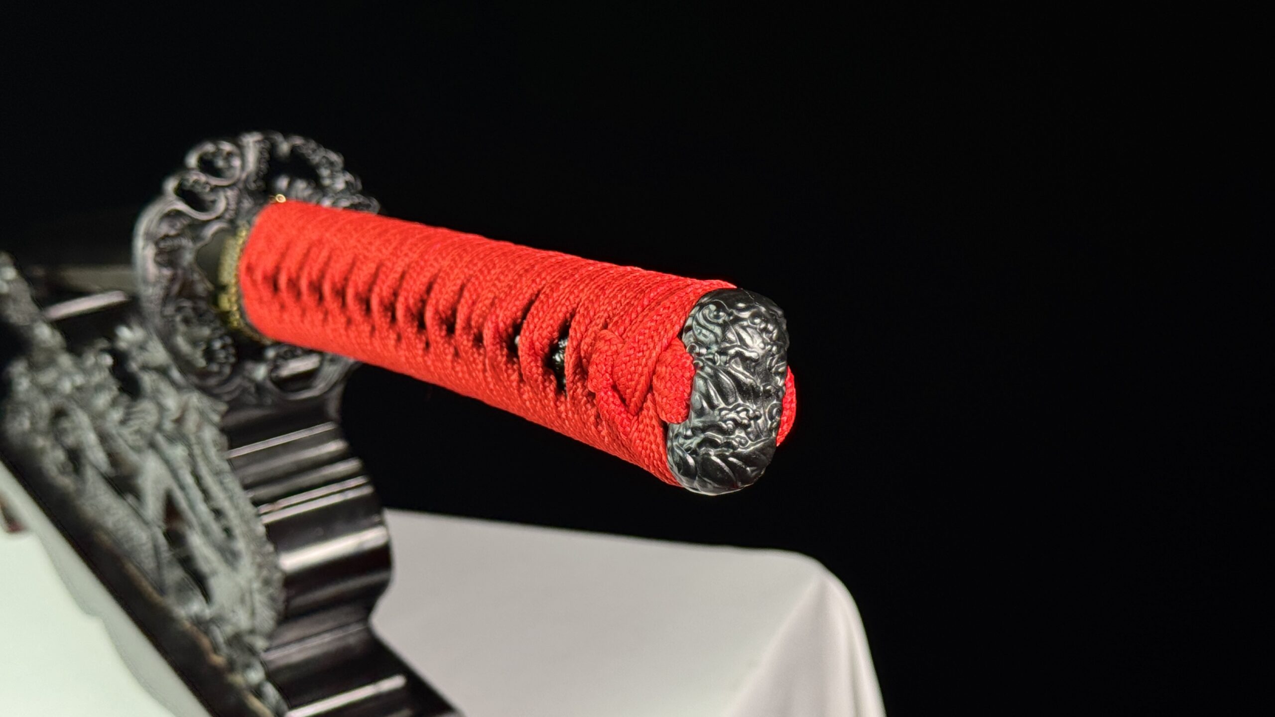 PREMIUM RED DRAGON KATANA - 1045 CARBON STEEL (SHARP) - Image 2
